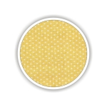 Children fabrics for printed sheets with dots Color Κίτρινο-Λευκό / Yellow-White